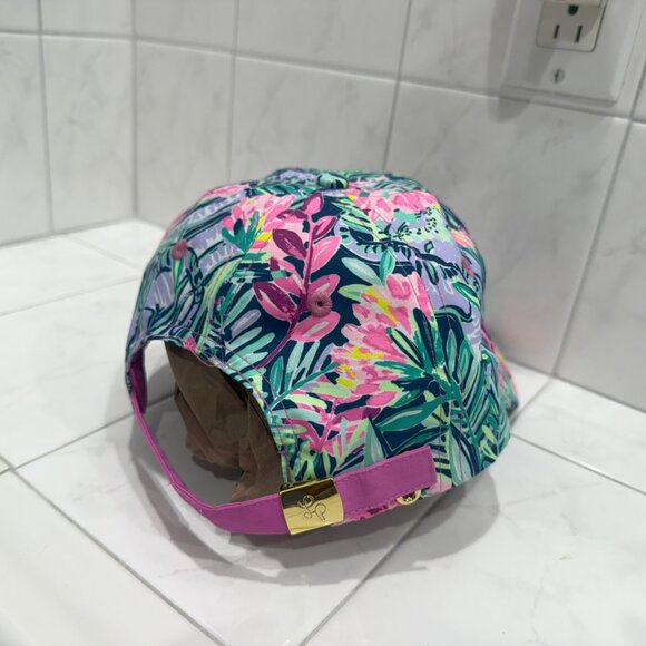 Lilly Pulitzer Slathouse Soiree Run Around Hat - MINT - Picture 6 of 11